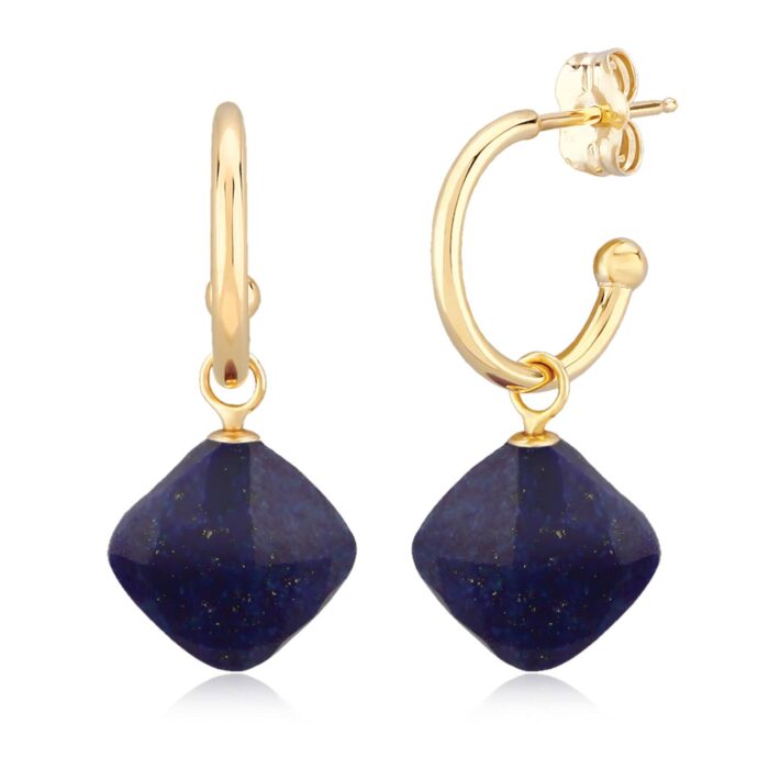 Dangle Lapis Earrings