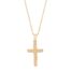 Small Gold Cross Pendant