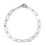 Silver Paperclip Bracelet