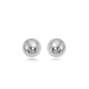 6mm Silver Ball Post