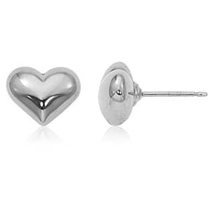 Heart Stud Earrings