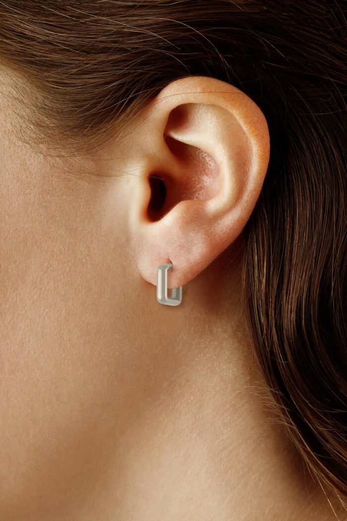 Square Hoop Earrings