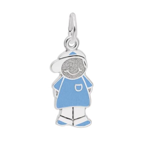 Painted Boy Charm