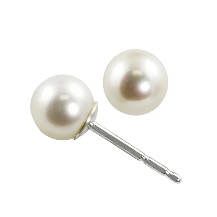 7mm Akoya Pearl Stud Earring