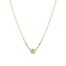 Aquamarine 14kt Yellow Gold Necklace
