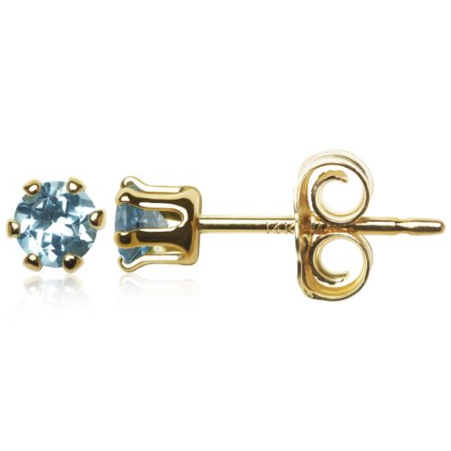 Blue Topaz Earrings
