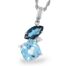 Blue Topaz Fashion Necklace