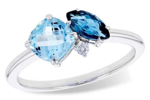Blue Topaz Fashion Ring
