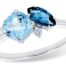 Blue Topaz Fashion Ring