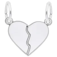 Break Apart Heart Charm
