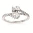 Bypass Engagement Ring Semi-Mount