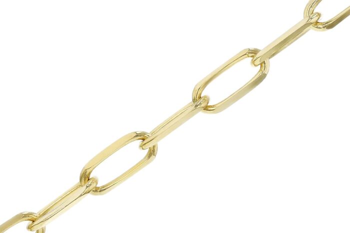 Gold Paperclip Bracelet