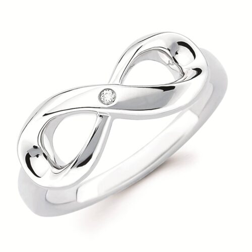 Sterling Silver Infinity Ring