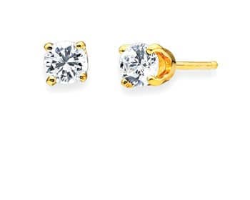 Diamond Stud Earrings