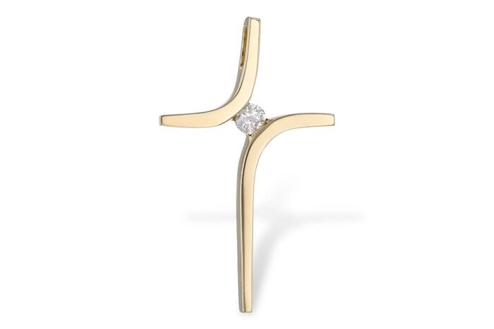 Diamond Cross Pendant