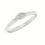 Diamond Stackable Ring in Sterling Silver