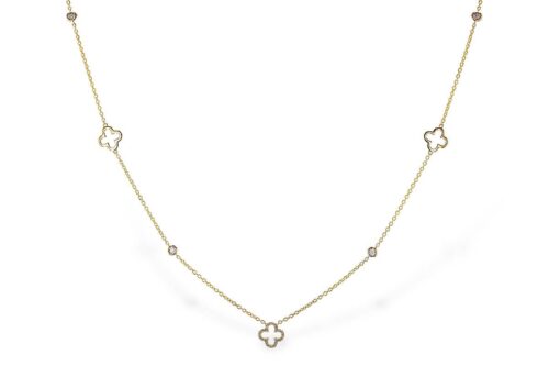 Diamond Stationary Necklace