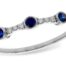Diamond and Sapphire Band