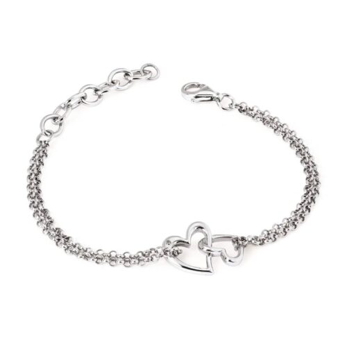 Double Heart Bracelet