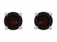 Garnet Stud Earrings