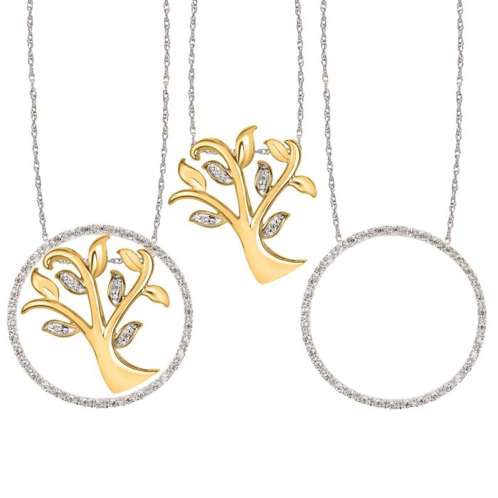 Tree Of Life Insert Enhancer Necklace