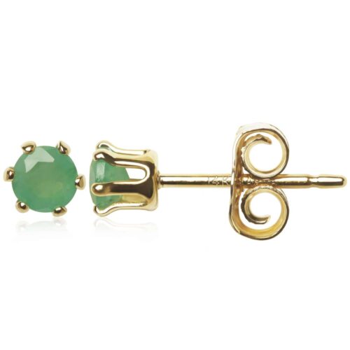 Emerald Stud Earrings