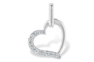 Floating Heart Pendant