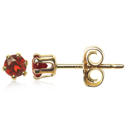 Garnet Stud Earrings