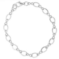 Large Figure Eight Charm Bracelet