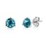 London Blue Topaz Stud Earrings