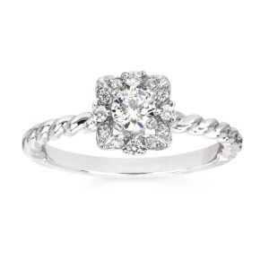 Modern Engagement Ring