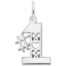 Number One Mom Charm