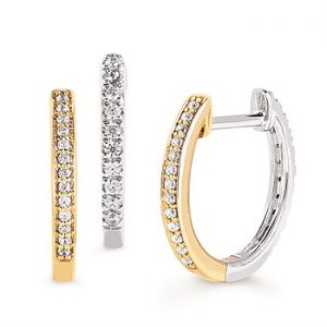 Reversable Diamond Earrings