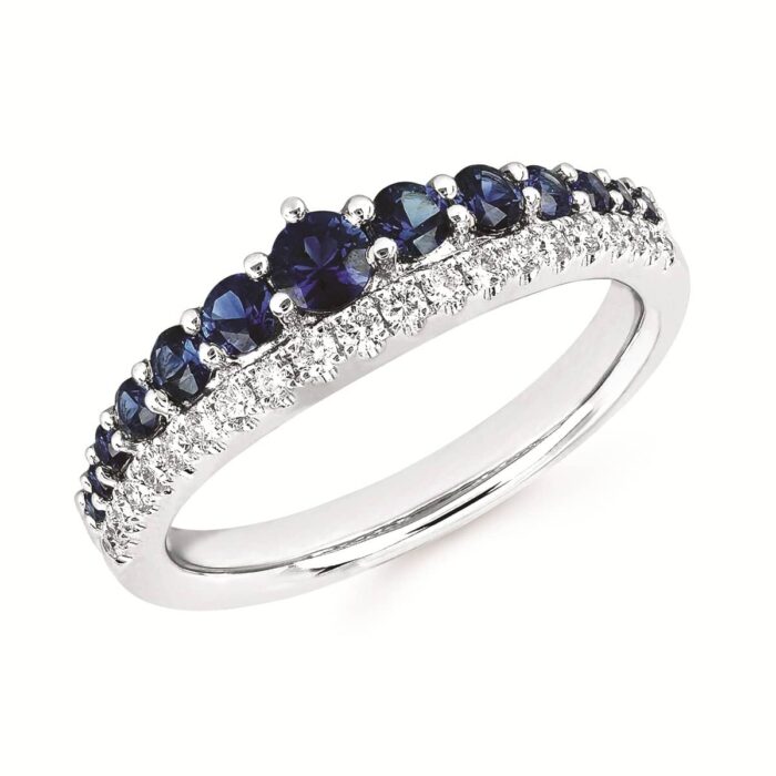 Sapphire and Diamond Ring