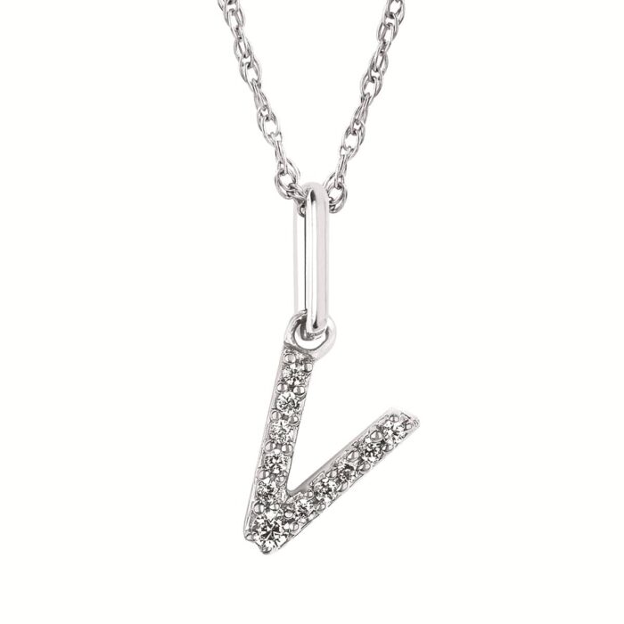 Diamond V Pendant