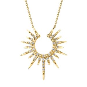 Gold Starburst Necklace