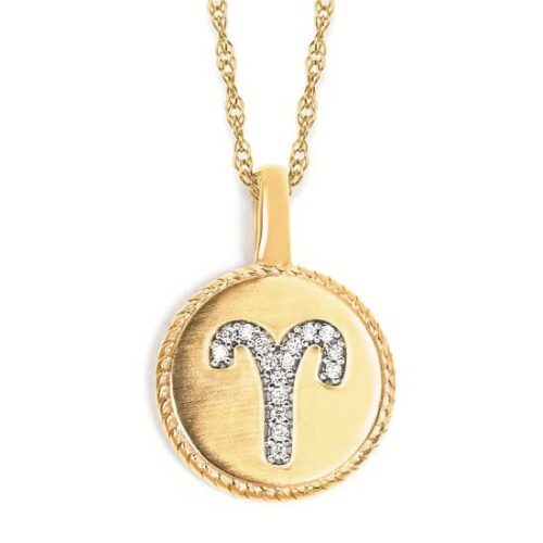 Zodiac Aries Necklace