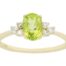 Oval Peridot Ring