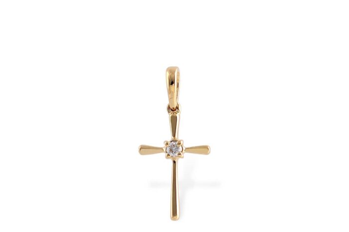 Diamond Cross Pendant