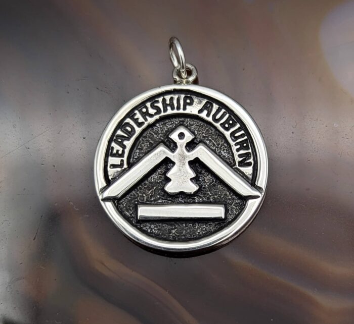 Silver Leadership Auburn Charm