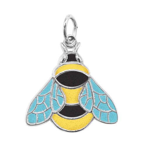 Painted Bumble Bee Charm