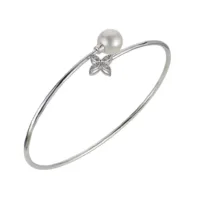Pearl and Diamond Bracelet