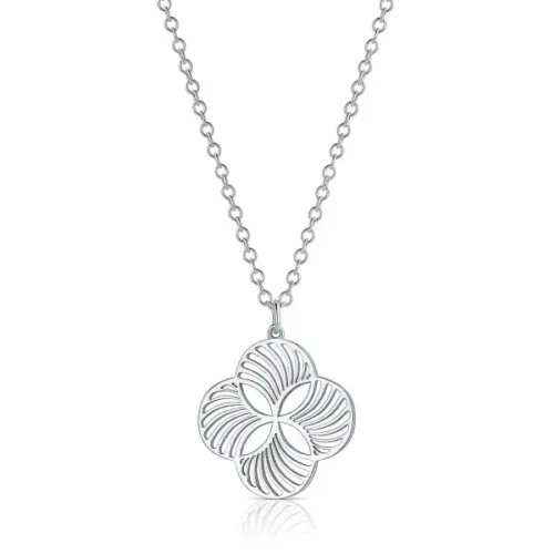 Quatrefoil Fan Pendant