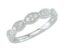 Scalloped Edge Diamond Band