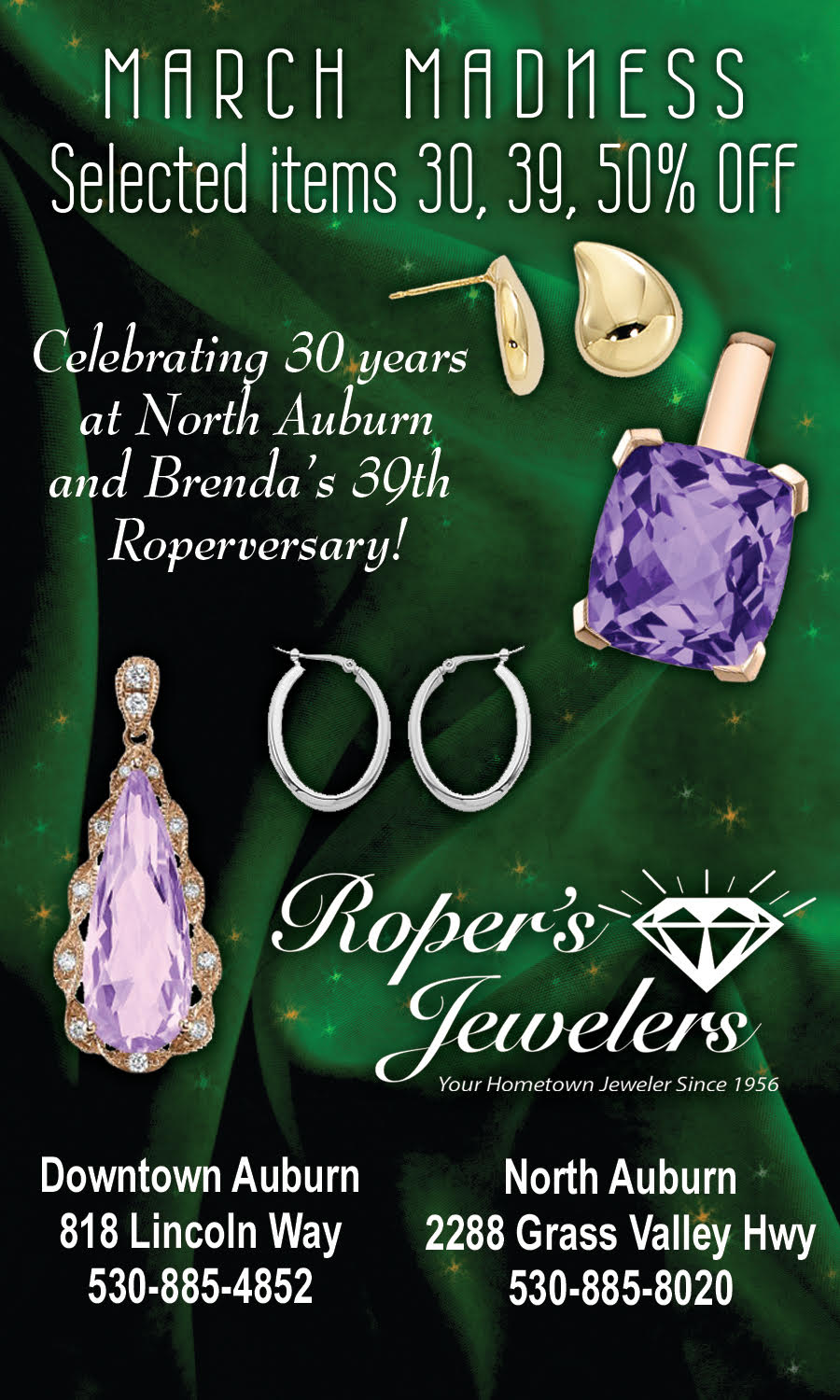 Ropers Jewelers March Madness Sale 2020