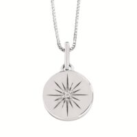 Round Starburst Pendant
