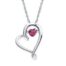 Ruby Heart Necklace