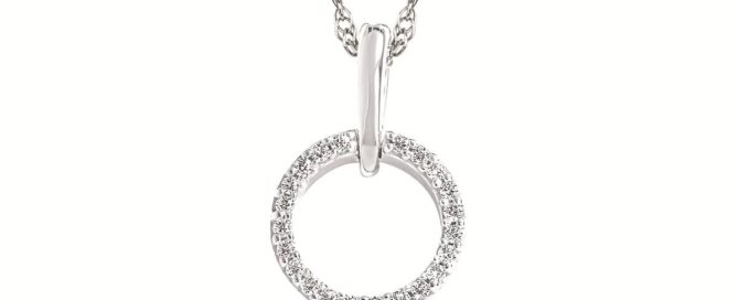 Diamond Silver Fashion Necklace