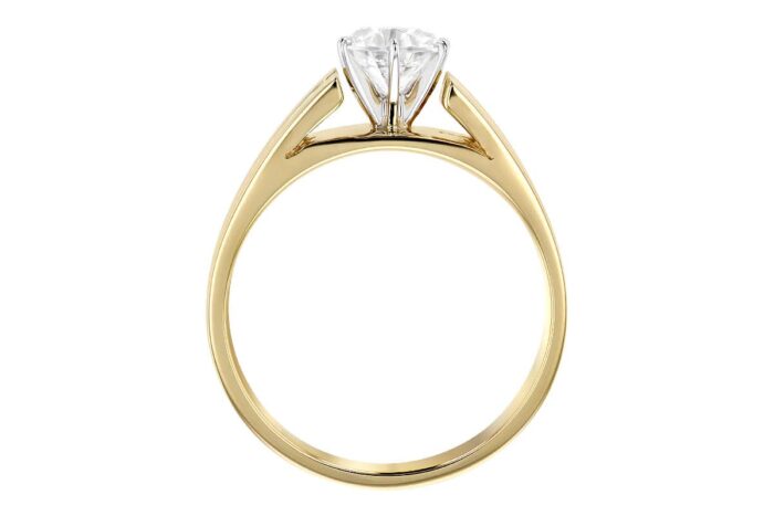 Semi-Mount Engagement Ring Profile