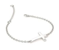 Silver Cross Bracelet Silver Cross Bracelet